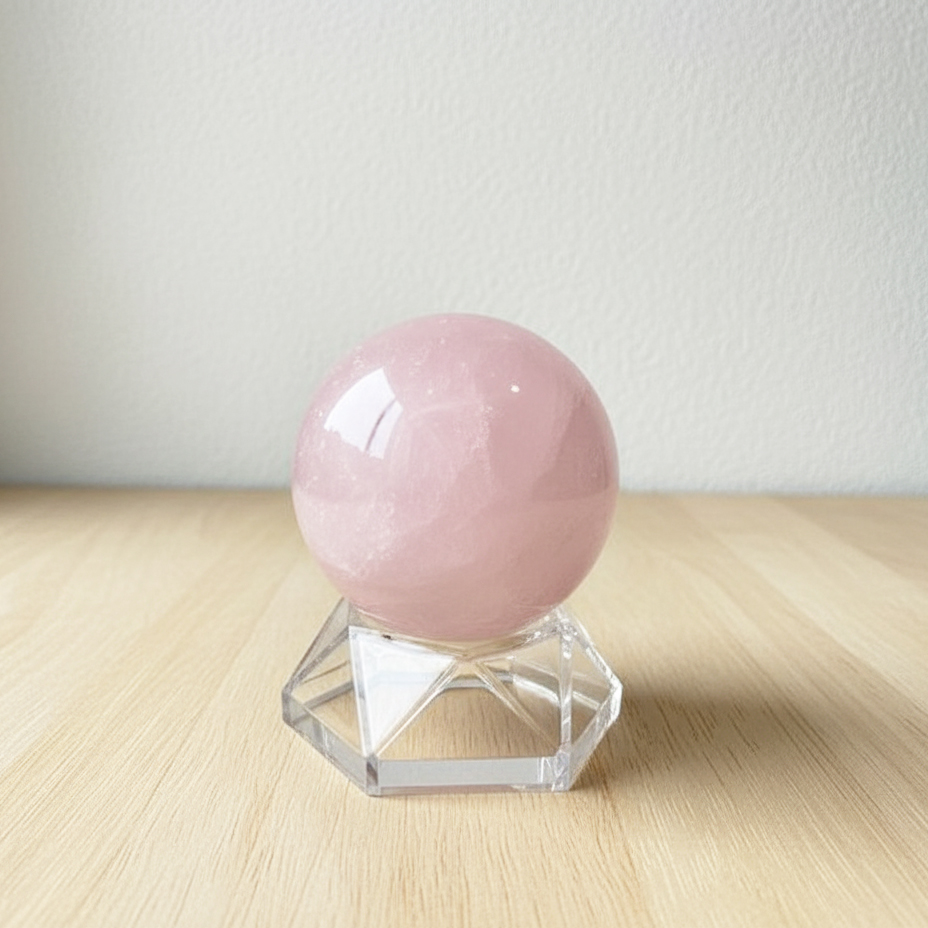 粉水晶球
